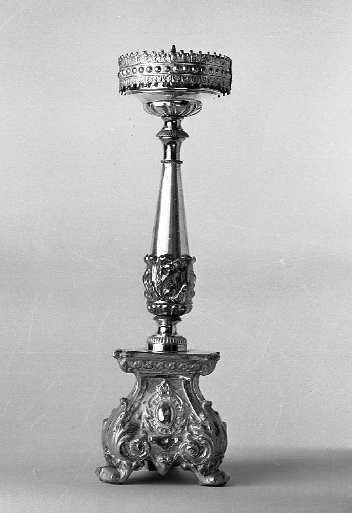 candeliere, serie - bottega lombardo-piemontese (fine/ inizio secc. XIX/ XX)