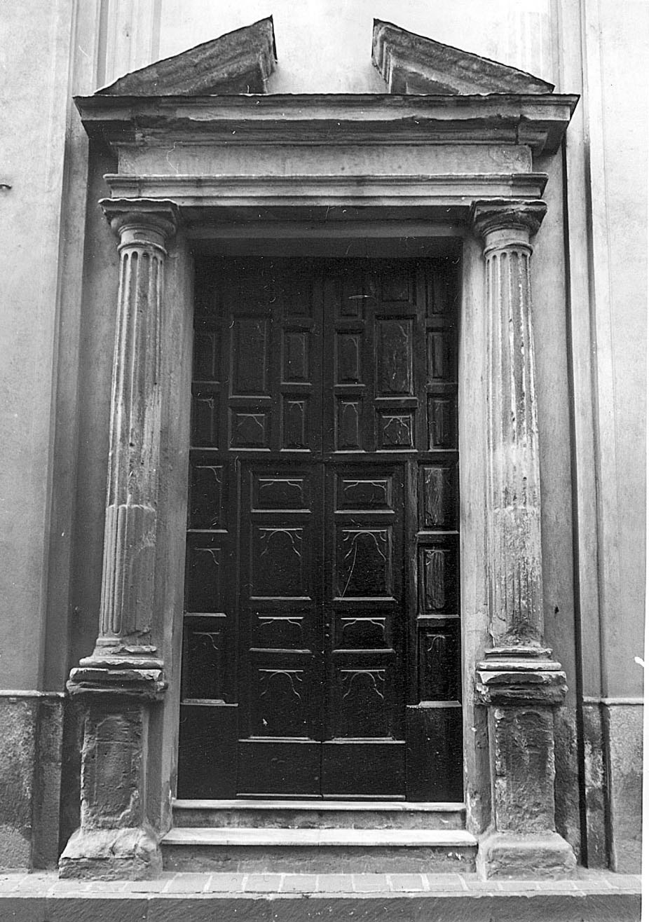 portale, opera isolata - bottega ligure (prima metà sec. XVIII)