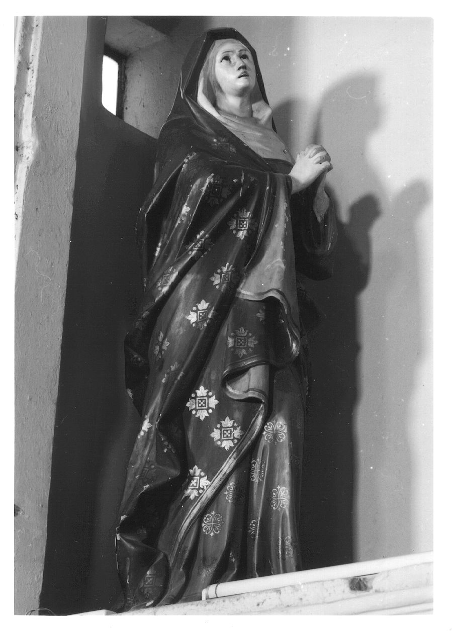 Madonna addolorata (scultura, opera isolata) - bottega piemontese (fine sec. XVIII)