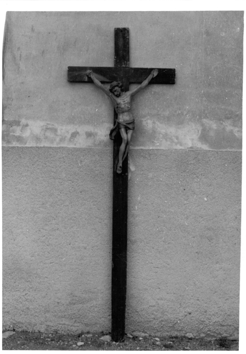 Cristo crocifisso (crocifisso, opera isolata) - bottega piemontese (prima metà sec. XIX)
