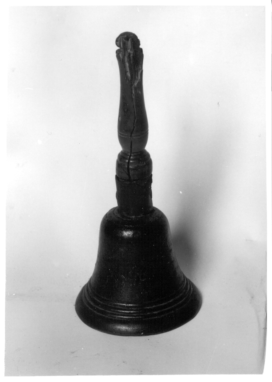 campanello d'altare, opera isolata - produzione piemontese (sec. XIX)