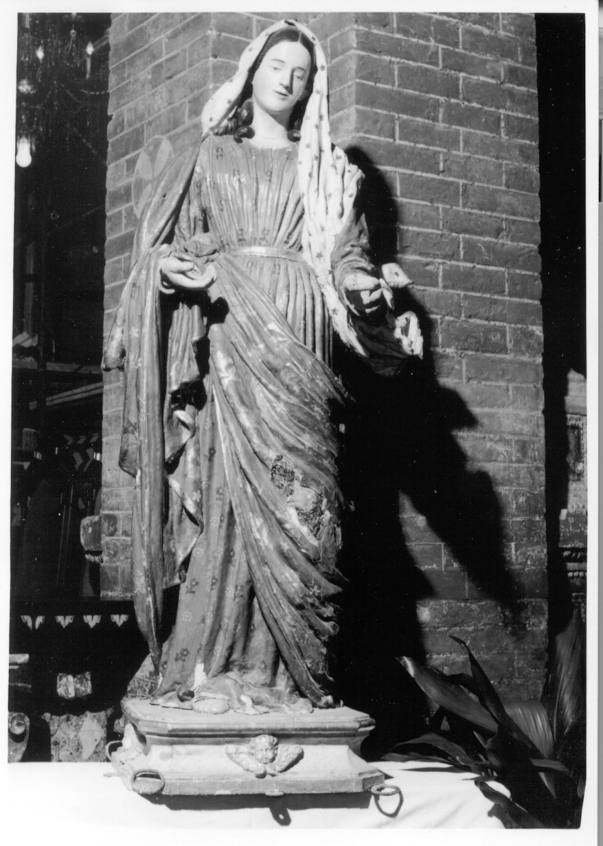 Madonna Assunta (statua, opera isolata) - bottega piemontese (seconda metà sec. XIX)