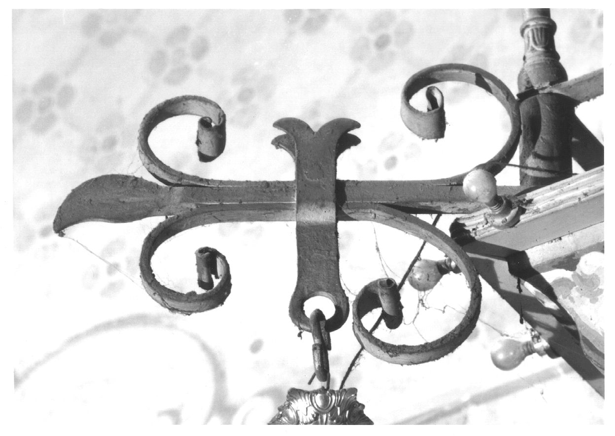 candeliere da parete, serie - bottega piemontese (fine/ inizio secc. XVIII/ XIX)
