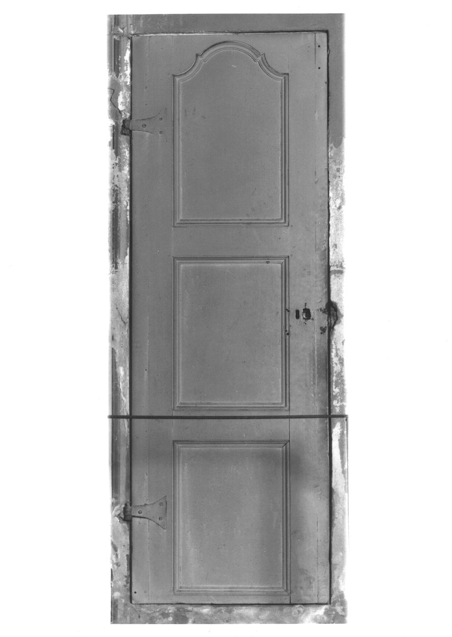 porta, opera isolata - bottega piemontese (seconda metà, prima metà sec. XVIII, sec. XX)