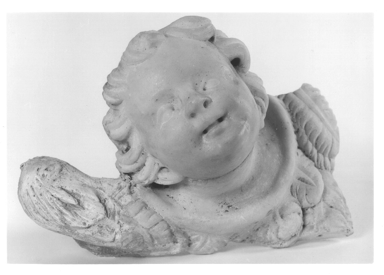 CHERUBINO (scultura) - bottega piemontese (sec. XVIII)