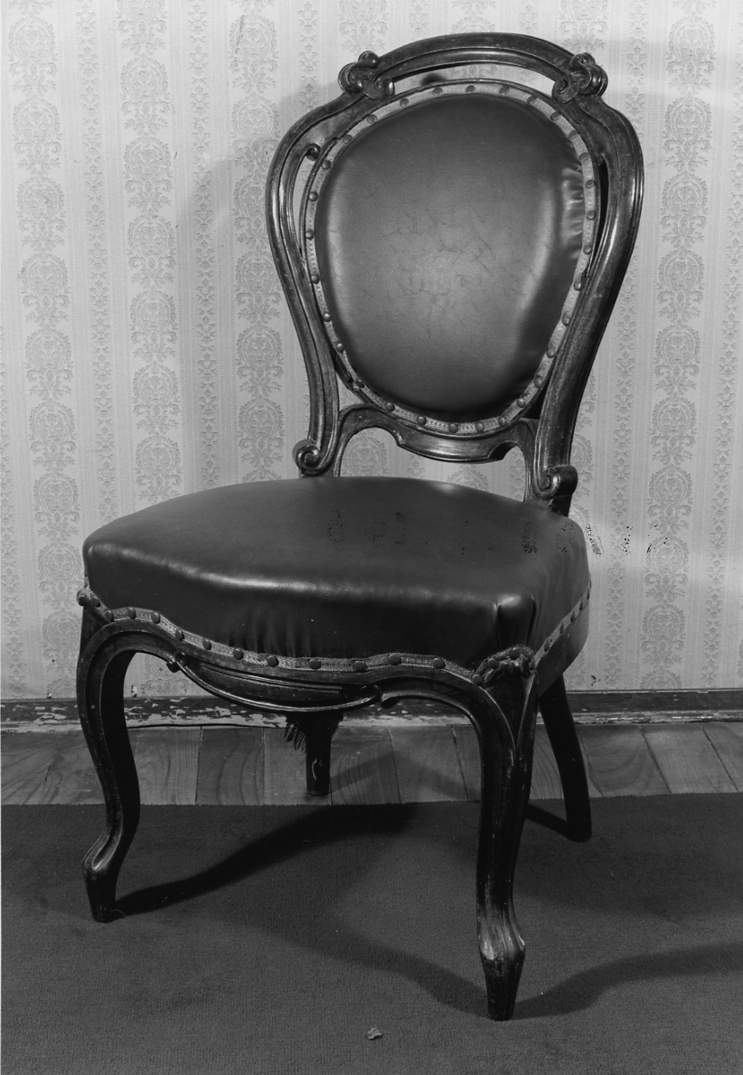 sedia, serie - ambito piemontese (fine/ inizio secc. XIX/ XX)