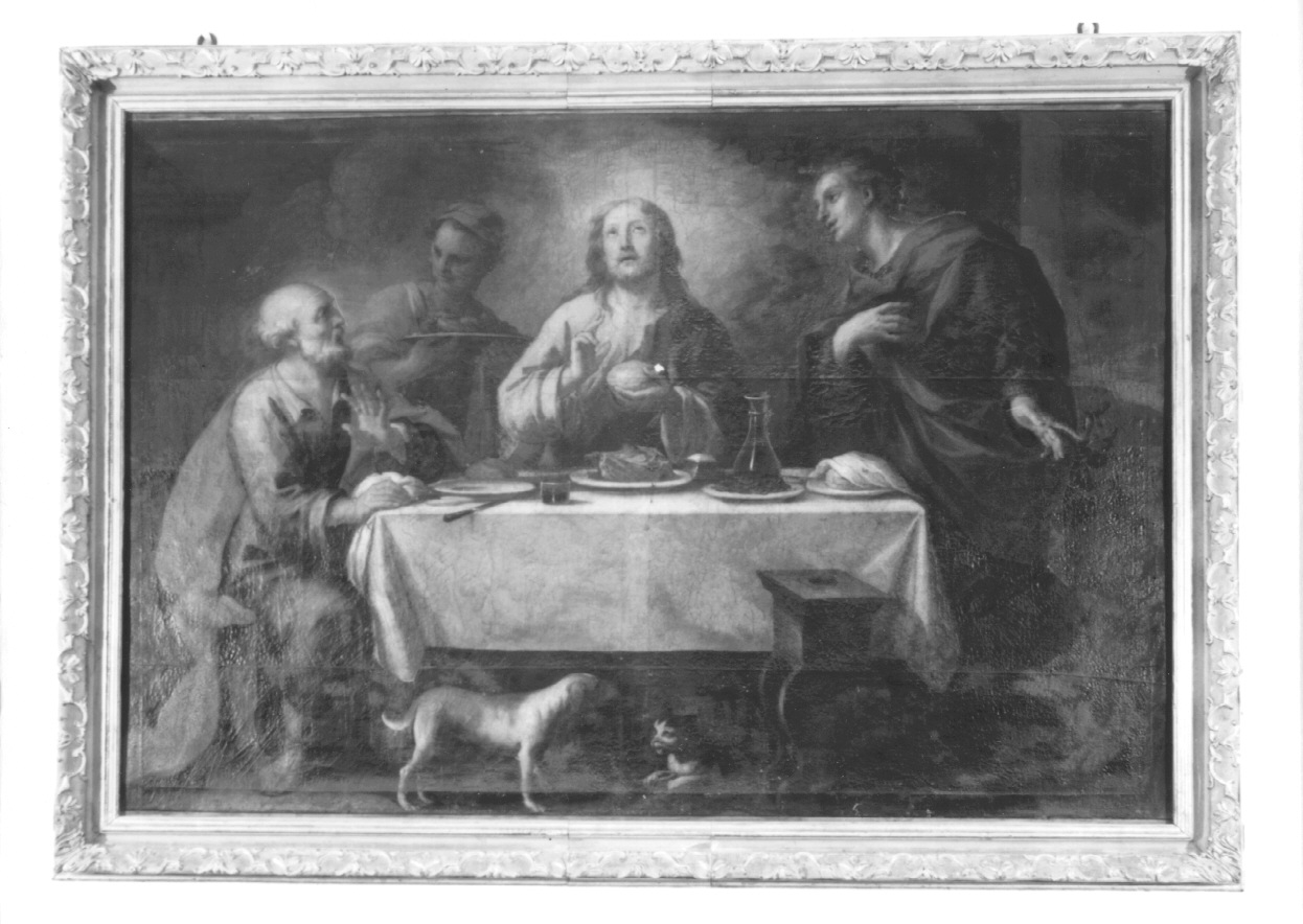 cena in Emmaus (dipinto, opera isolata) di Dauphin Charles (maniera) (seconda metà sec. XVII)