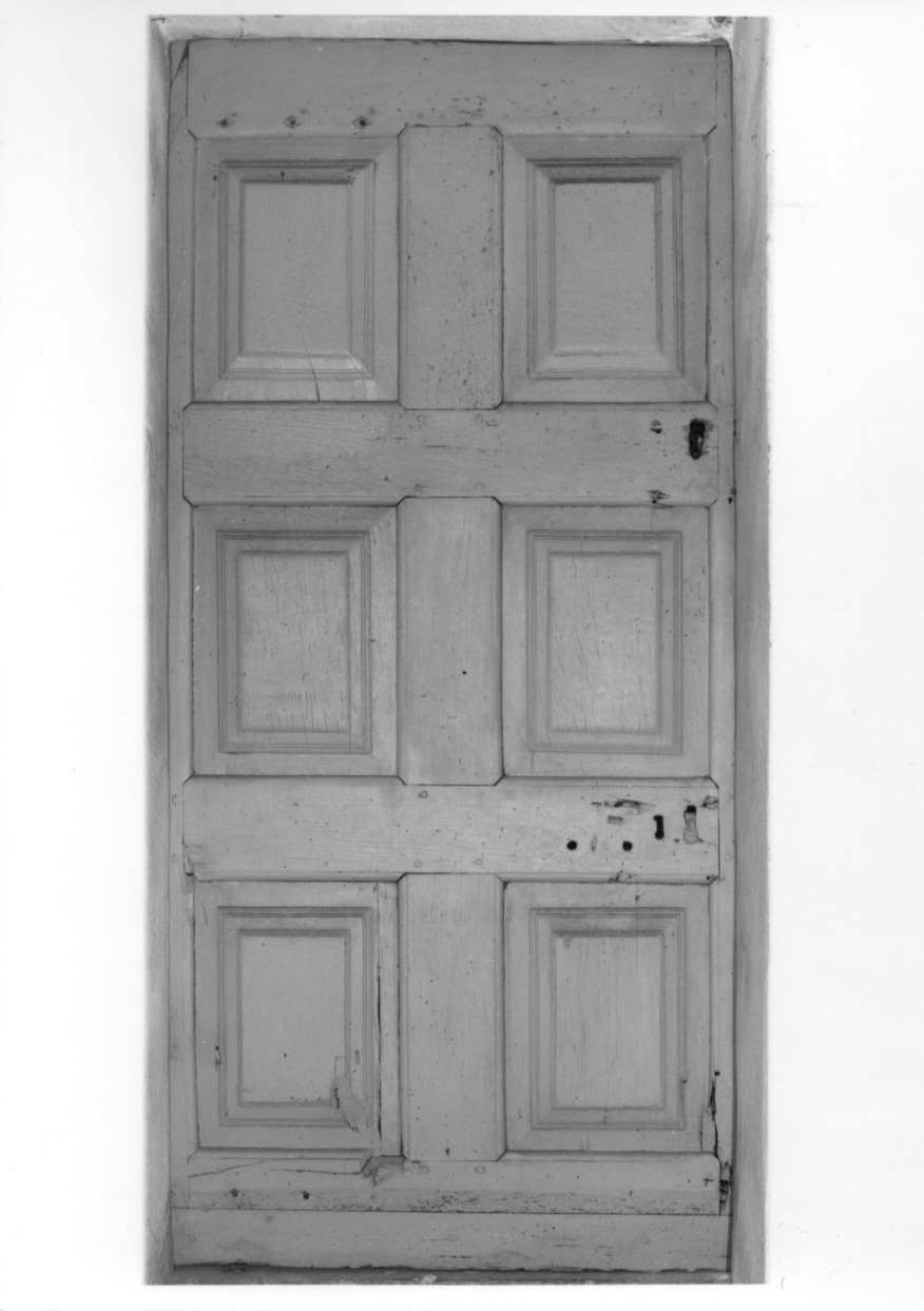 porta, opera isolata - bottega piemontese (prima metà sec. XIX)