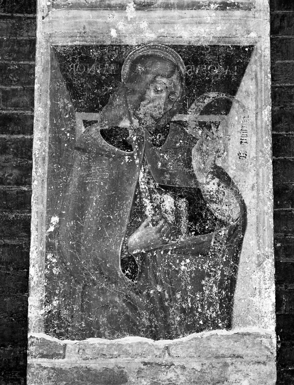 San Giacomo il Minore (dipinto murale, elemento d'insieme) - ambito lombardo (fine/ inizio secc. XV/ XVI)