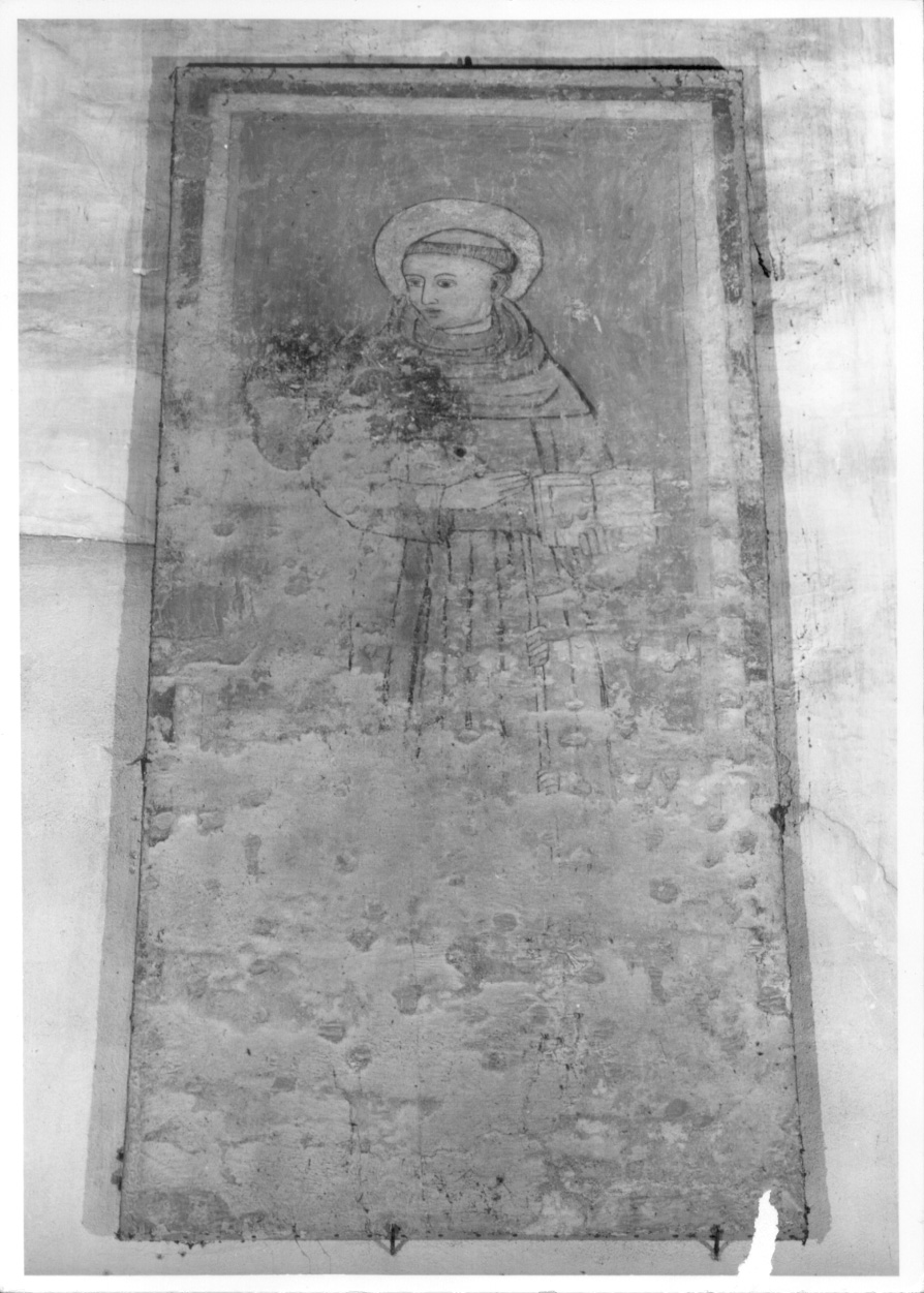 San Francesco d'Assisi (dipinto murale, elemento d'insieme) - ambito lombardo (seconda metà sec. XV)