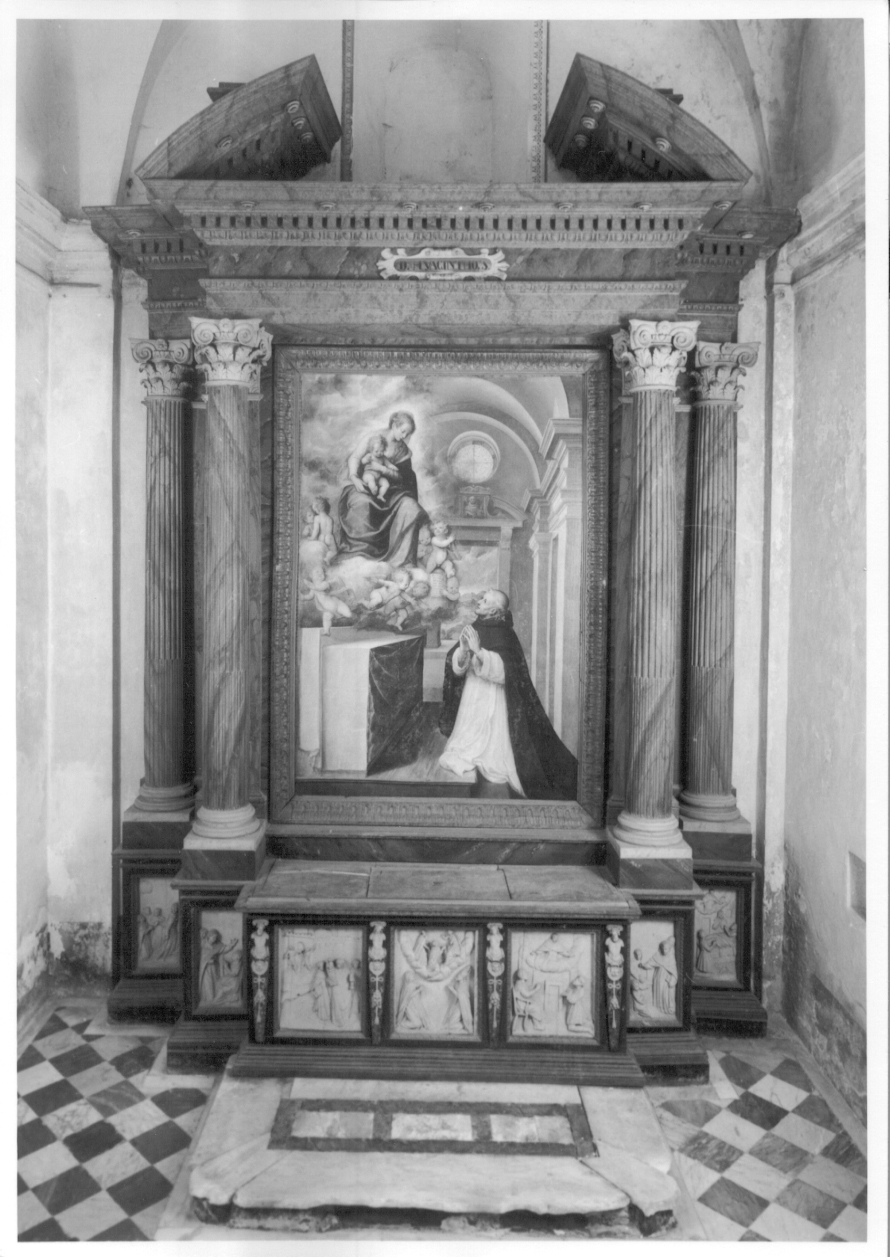 altare - a edicola, opera isolata - ambito piemontese (prima metà sec. XVII)