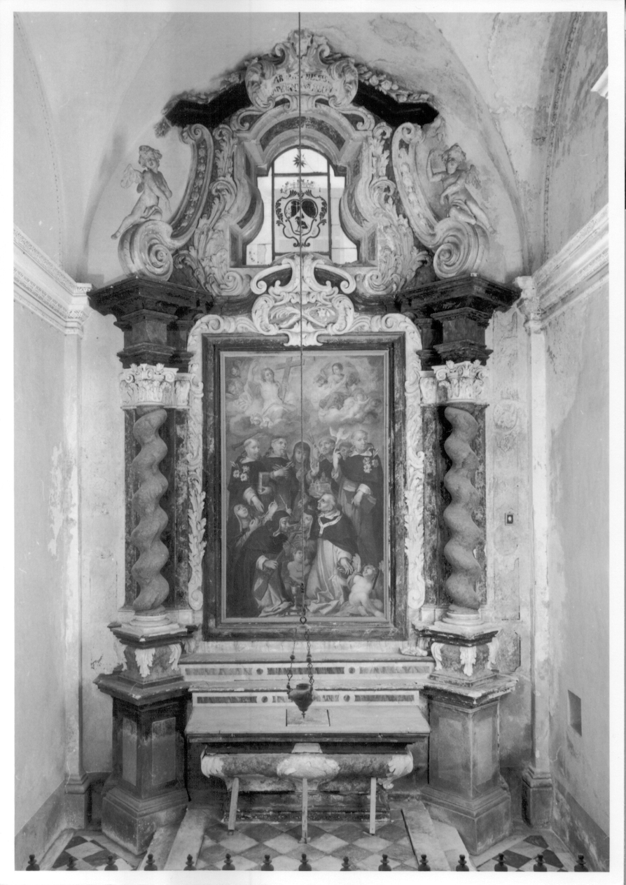 altare - a edicola, opera isolata - ambito piemontese (secondo quarto sec. XVIII)