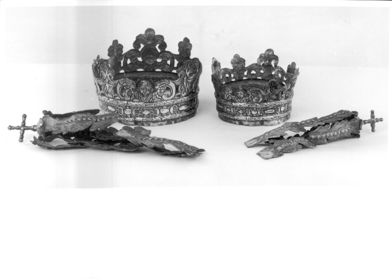 corona da statua, serie - ambito alessandrino (?) (sec. XVII)