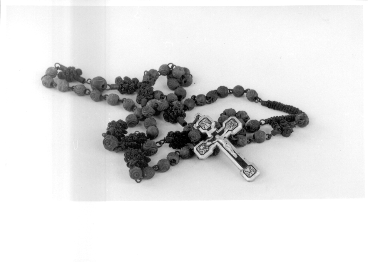 corona del rosario, opera isolata - ambito alessandrino (prima metà sec. XX)