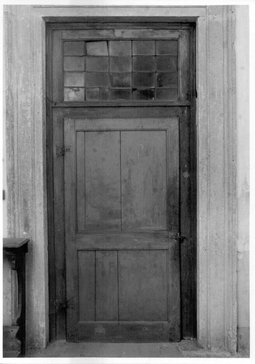 porta, opera isolata - ambito piemontese (sec. XVII)
