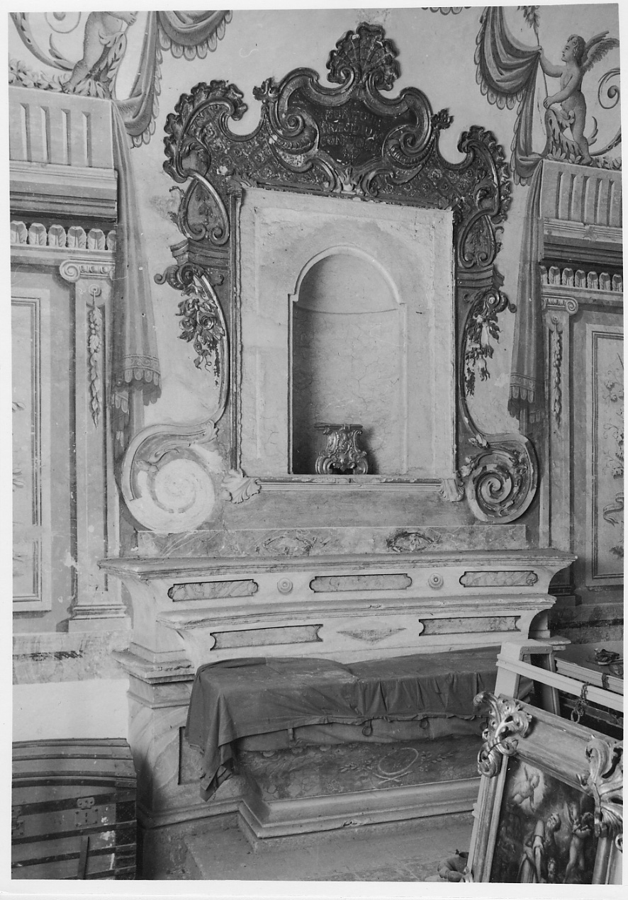 altare, opera isolata - ambito piemontese (sec. XVIII)