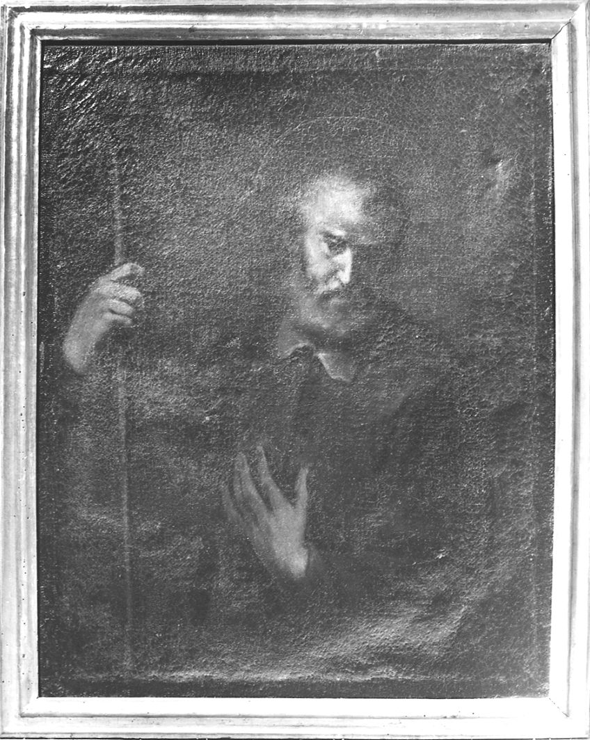 Sant'Antonio Abate (dipinto, opera isolata) - ambito lombardo-novarese (prima metà sec. XVIII)