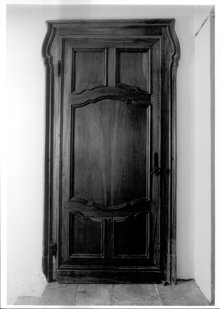 porta, opera isolata - bottega piemontese (seconda metà sec. XVIII)