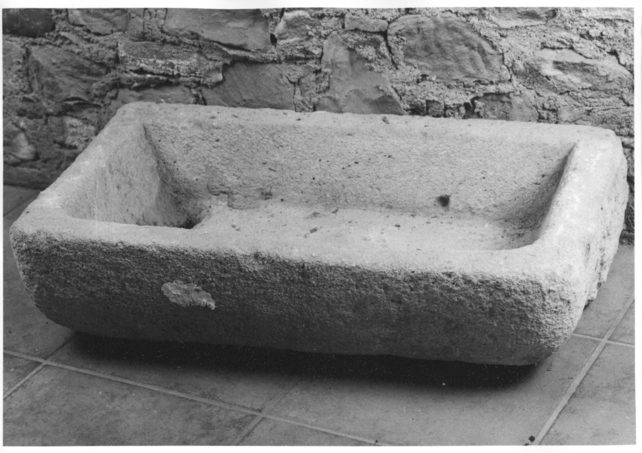 lavabo da sacrestia, opera isolata - bottega italiana (sec. XIX)