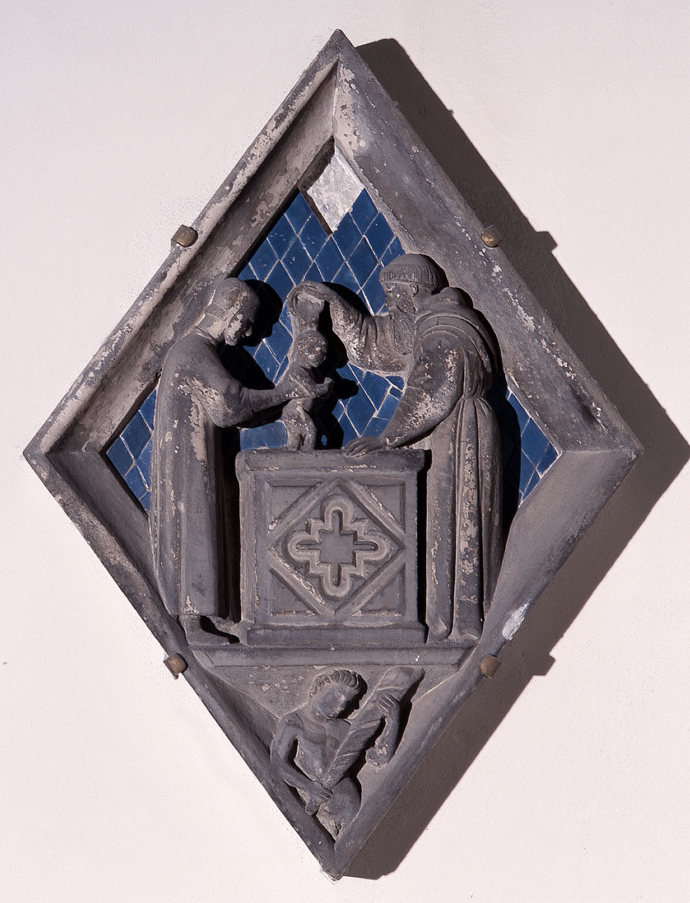 Battesimo (rilievo) di Arnoldi Alberto detto Alberto Fiorentino (sec. XIV)