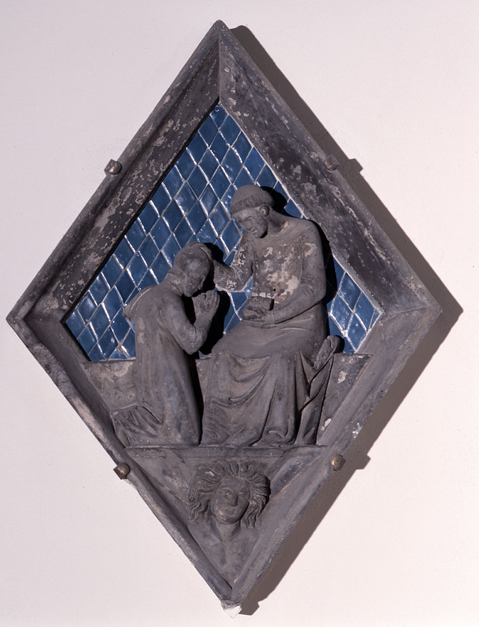 Confessione (rilievo) di Arnoldi Alberto detto Alberto Fiorentino (sec. XIV)