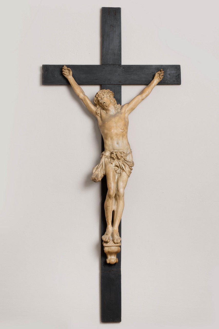 Cristo crocifisso (croce, opera isolata) - ambito veneto (XVII-XVIII)