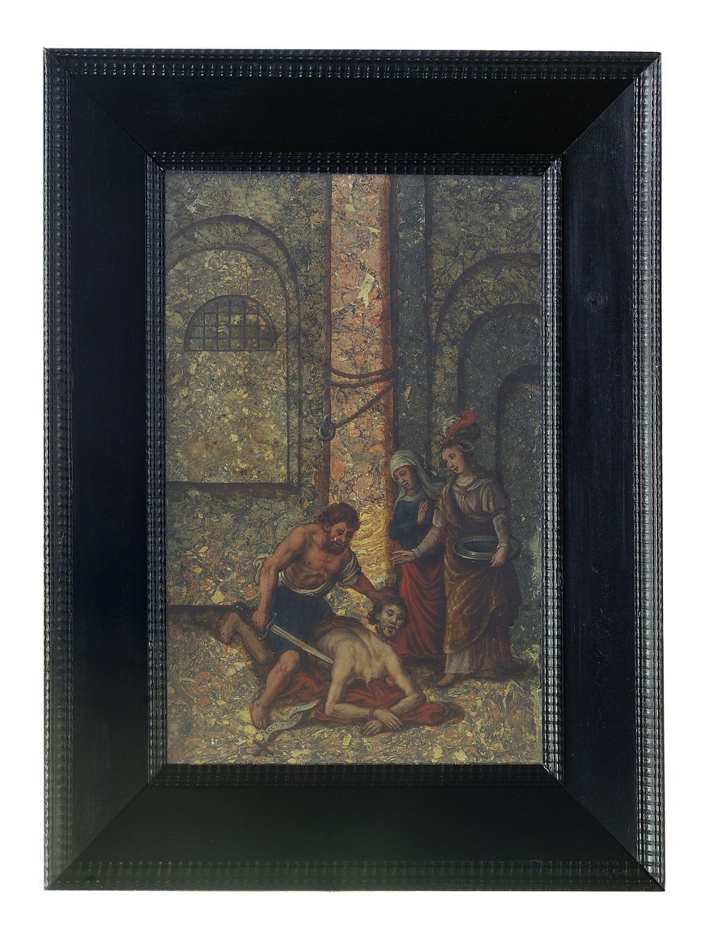 decapitazione di San Giovanni Battista (dipinto) - ambito toscano (sec. XVII)