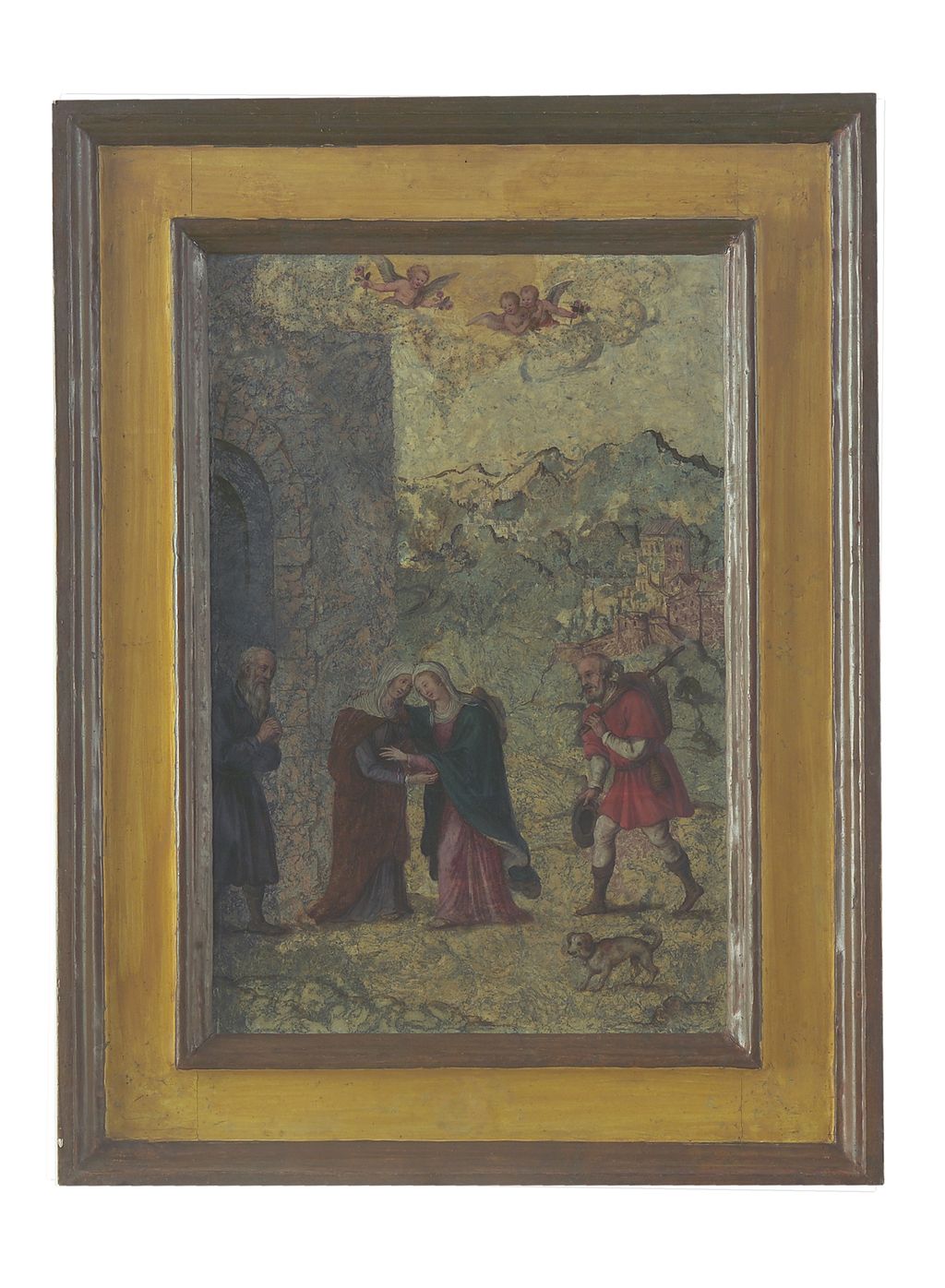 Visitazione (dipinto) - ambito italiano (sec. XVII)