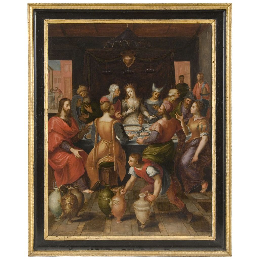 nozze di Cana (dipinto) - ambito toscano (sec. XVI)