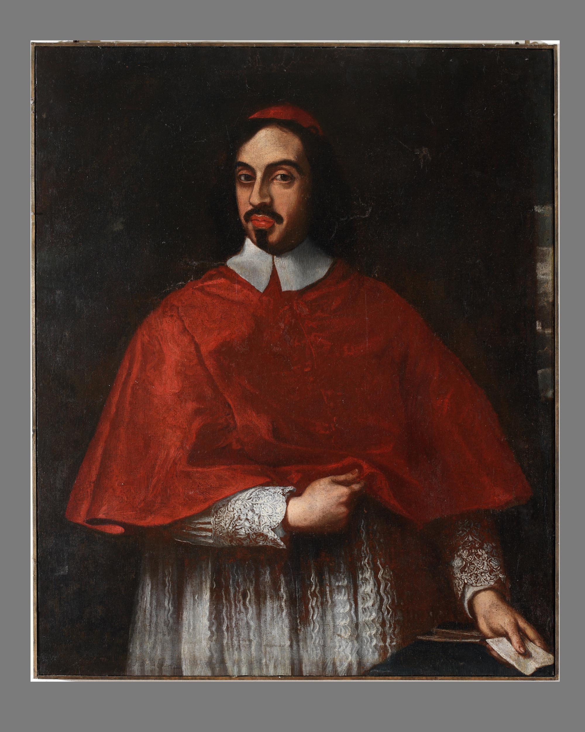 ritratto del cardinale Rinaldo d'Este (dipinto, opera isolata) - ambito emiliano (sec. XVII)