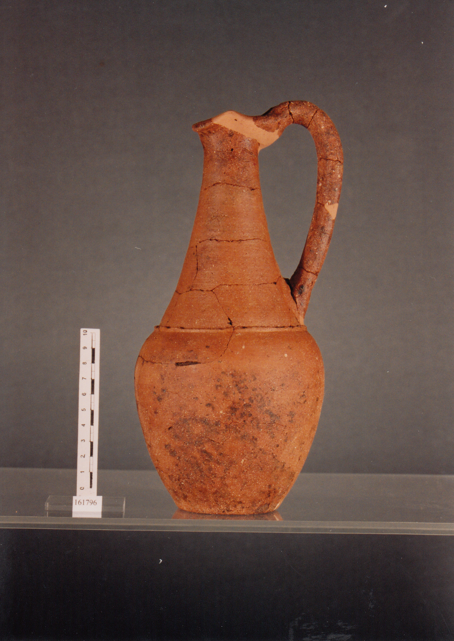 brocca, brocca bilobata - civiltà fenicia (ultimo quarto VII sec. a.C)
