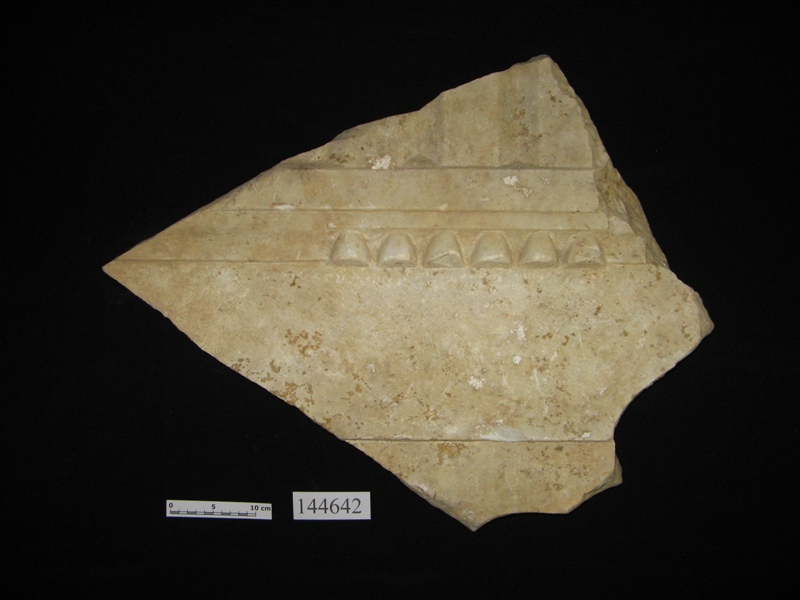 fregio-architrave dorico, lastra (I sec. a.C.-II sec. d.C)