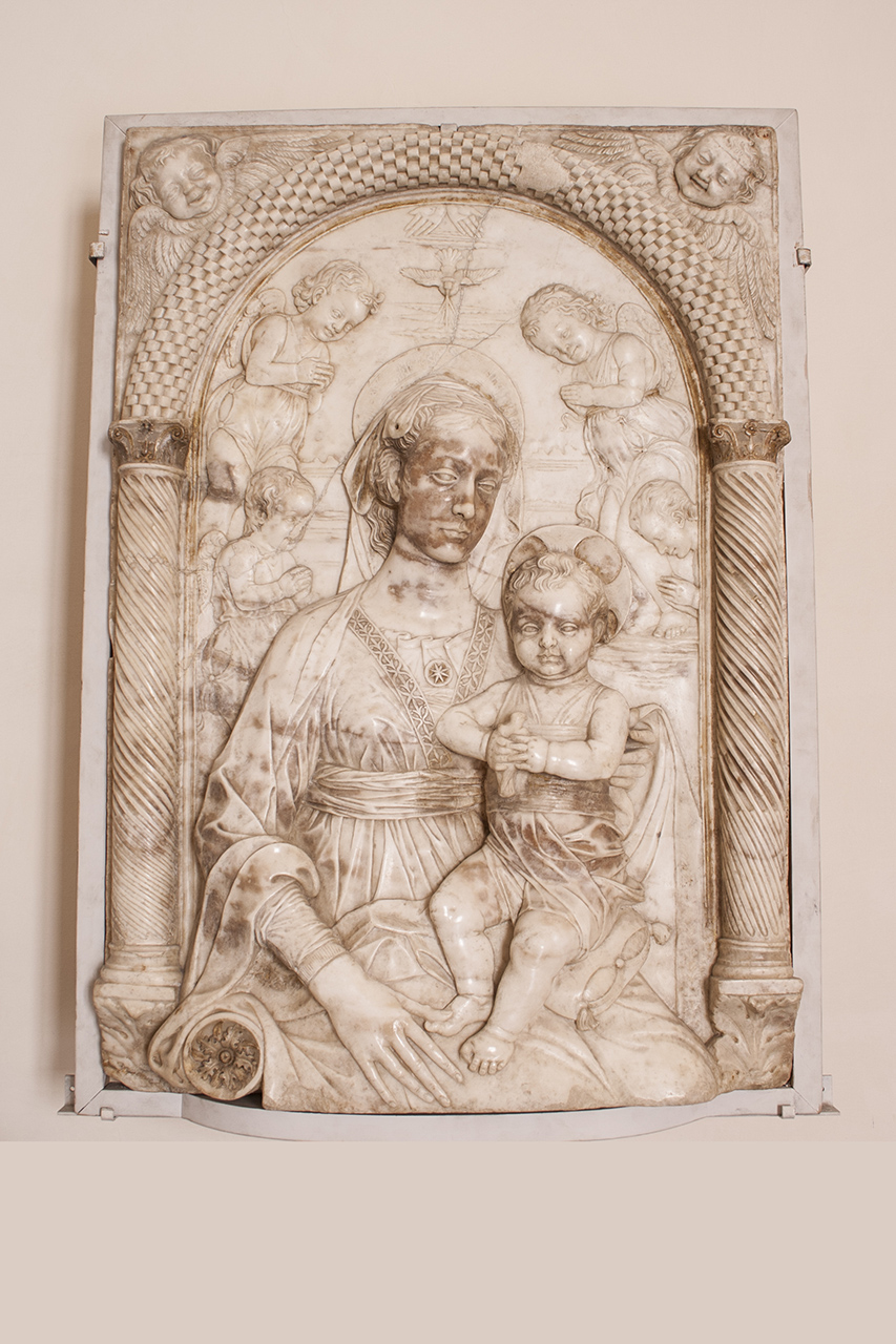 Madonna con Bambino (scultura, opera isolata) - ambito toscano (primo quarto sec. XVI)