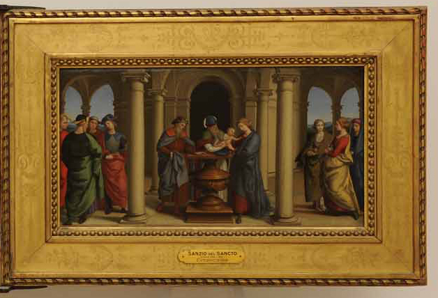Circonsione di Gesù (dipinto, elemento d'insieme) di Salvi Giovanni Battista - ambito marchigiano (secondo quarto sec. XVII)