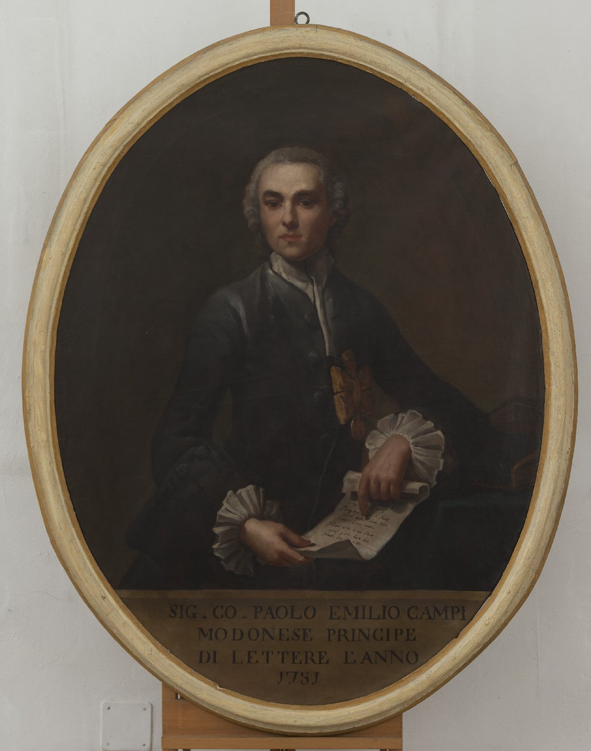 Ritratto di Paolo Emilio Campi (dipinto) di Vannulli Girolamo (attribuito) (sec. XVIII)
