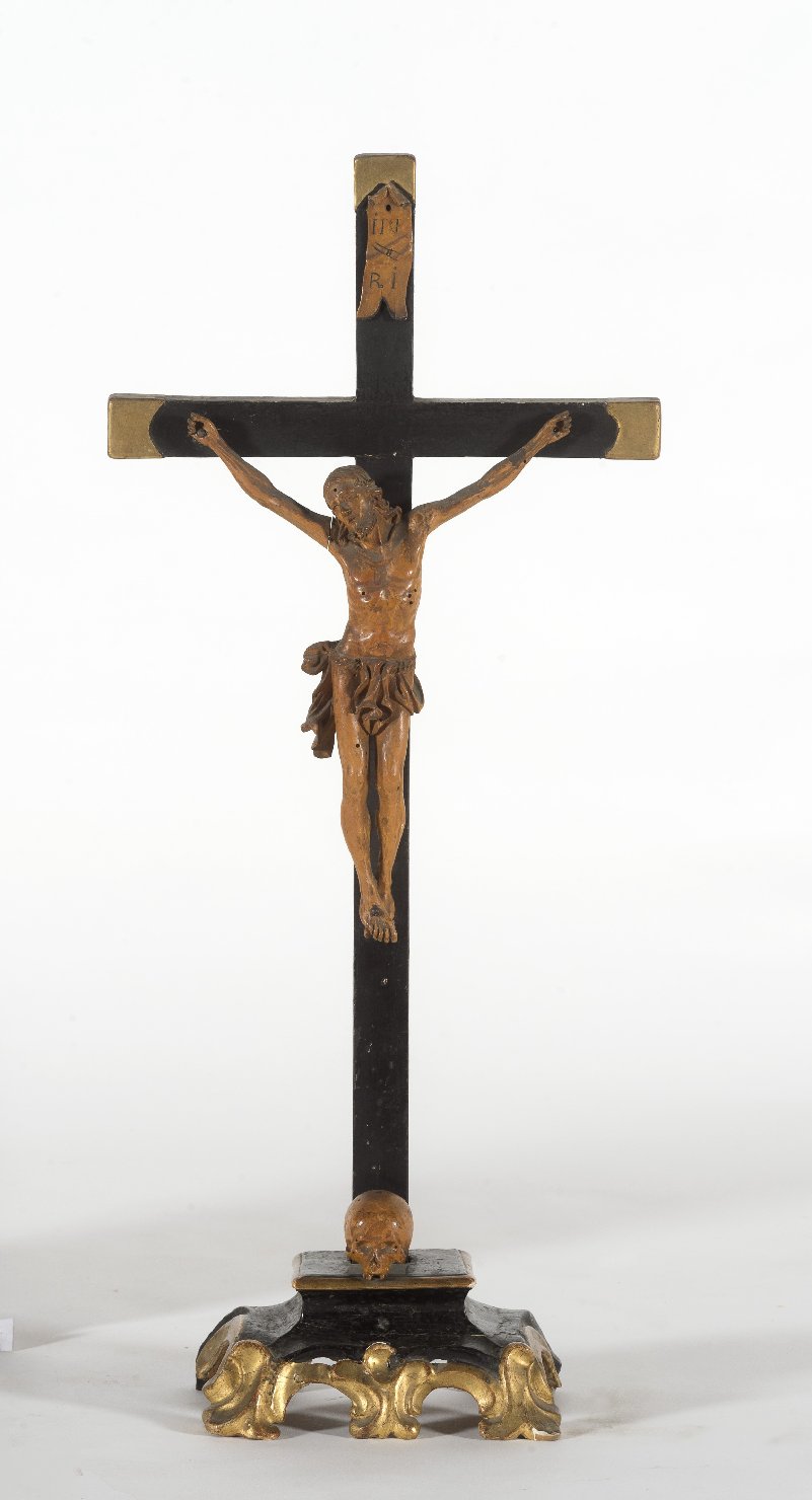 Cristo crocifisso (croce da tavolo) - bottega modenese (sec. XVIII)