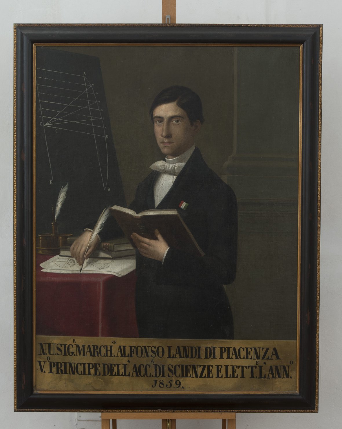 Ritratto di Alfonso Landi (dipinto) - ambito modenese (sec. XIX)