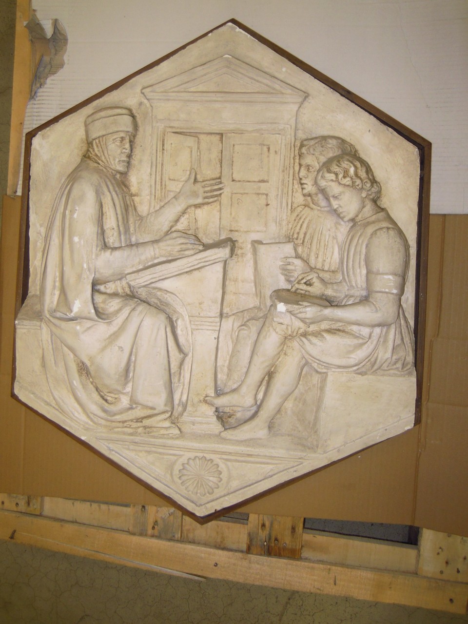 Allegoria della Grammatica (scultura) - ambito italiano (XX sec)