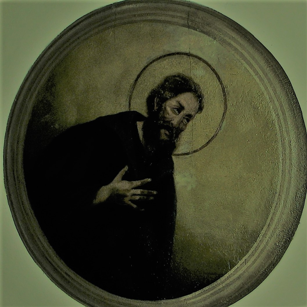 Santo (pittura murale) di Alpago Demetrio (fine/ inizio secc. XIX-XX)