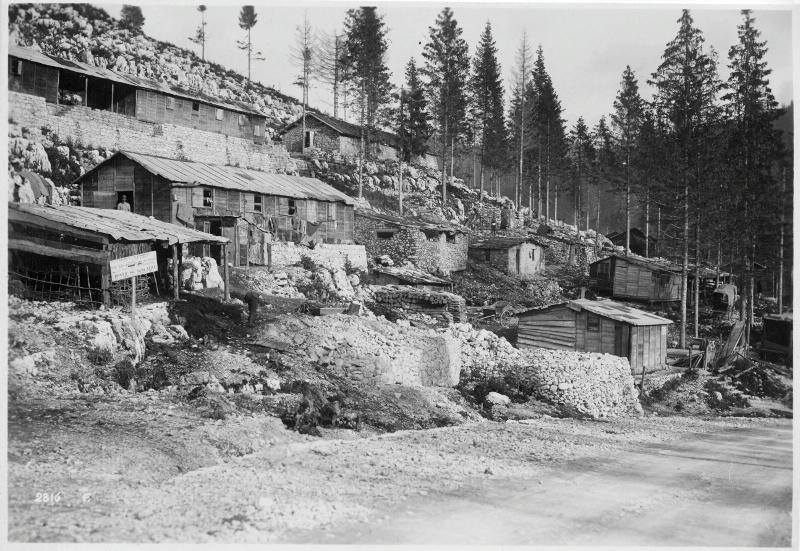 Val d'Astico - Val d'Assa - Monte Cengio - Monte Barco - 1918 (positivo) di Marzocchi, Luigi (primo quarto XX)