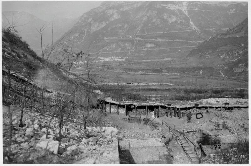 Valdastico - Pedescala - linee difensive - 1918 (positivo) di Marzocchi, Luigi (primo quarto XX)