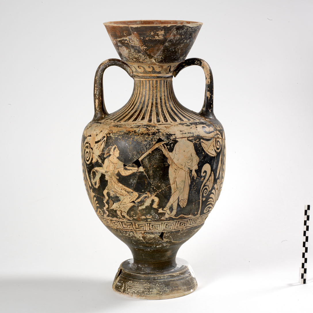 scena di colloquio (anfora) (metà IV a.C)