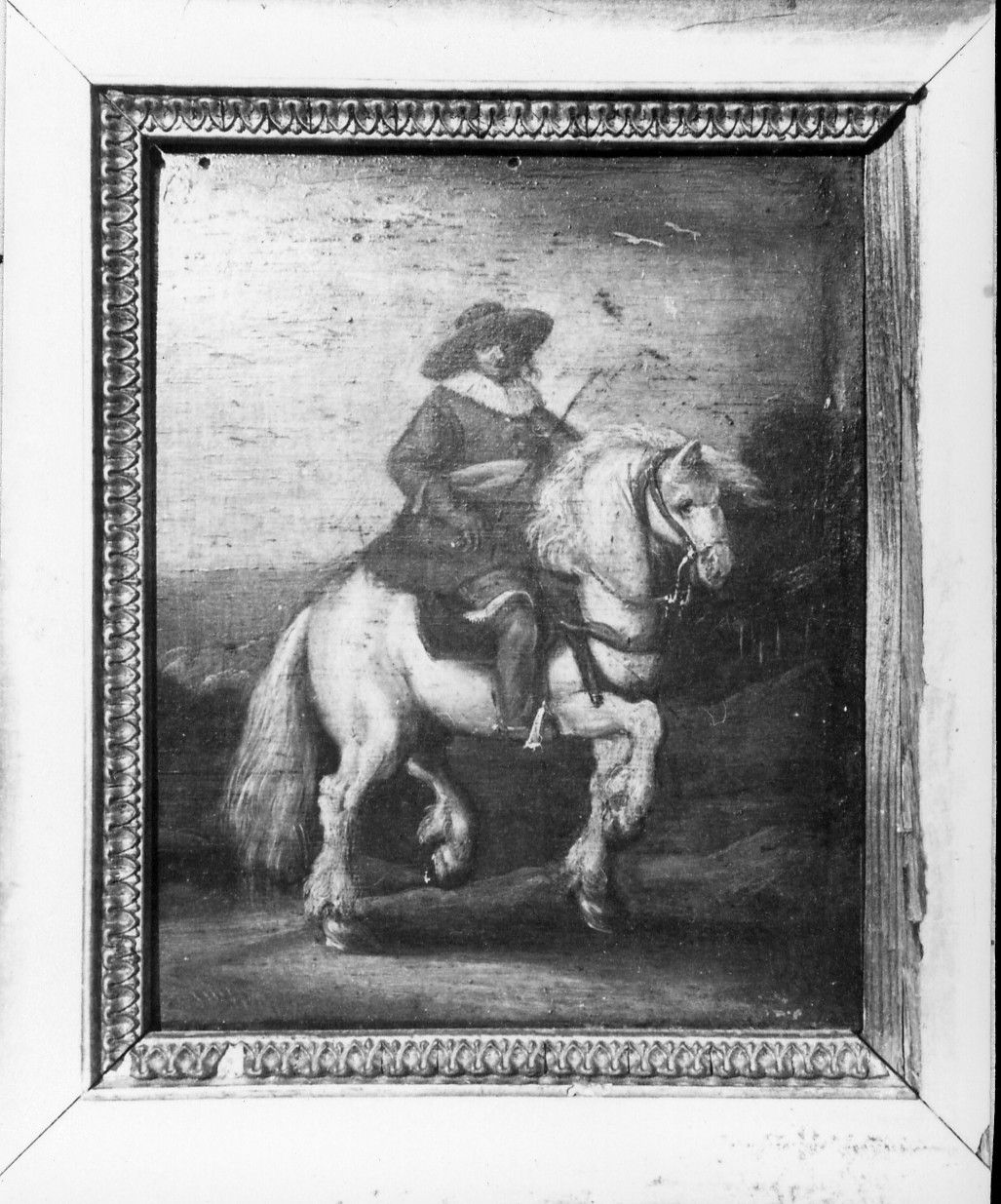 cavaliere (dipinto) - ambito italiano (fine/ inizio secc. XVII/ XVIII)