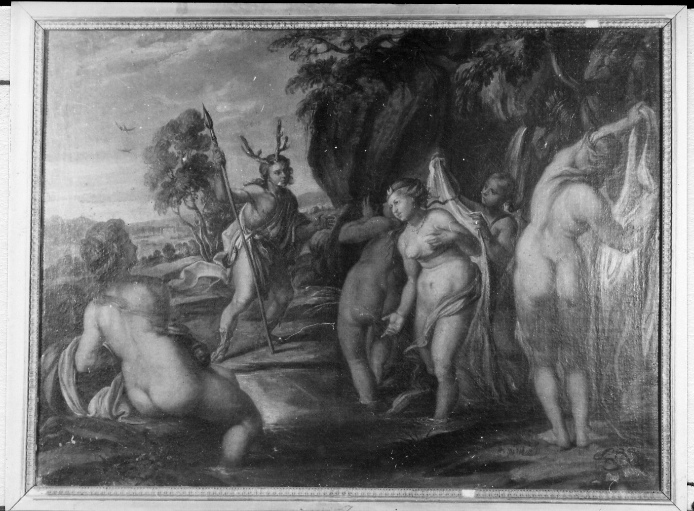 Diana e Atteone (dipinto) - ambito genovese (sec. XVI)