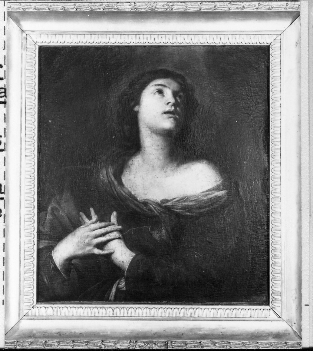 Madonna Addolorata (dipinto) di Stanzione Massimo (attribuito) (sec. XVII)
