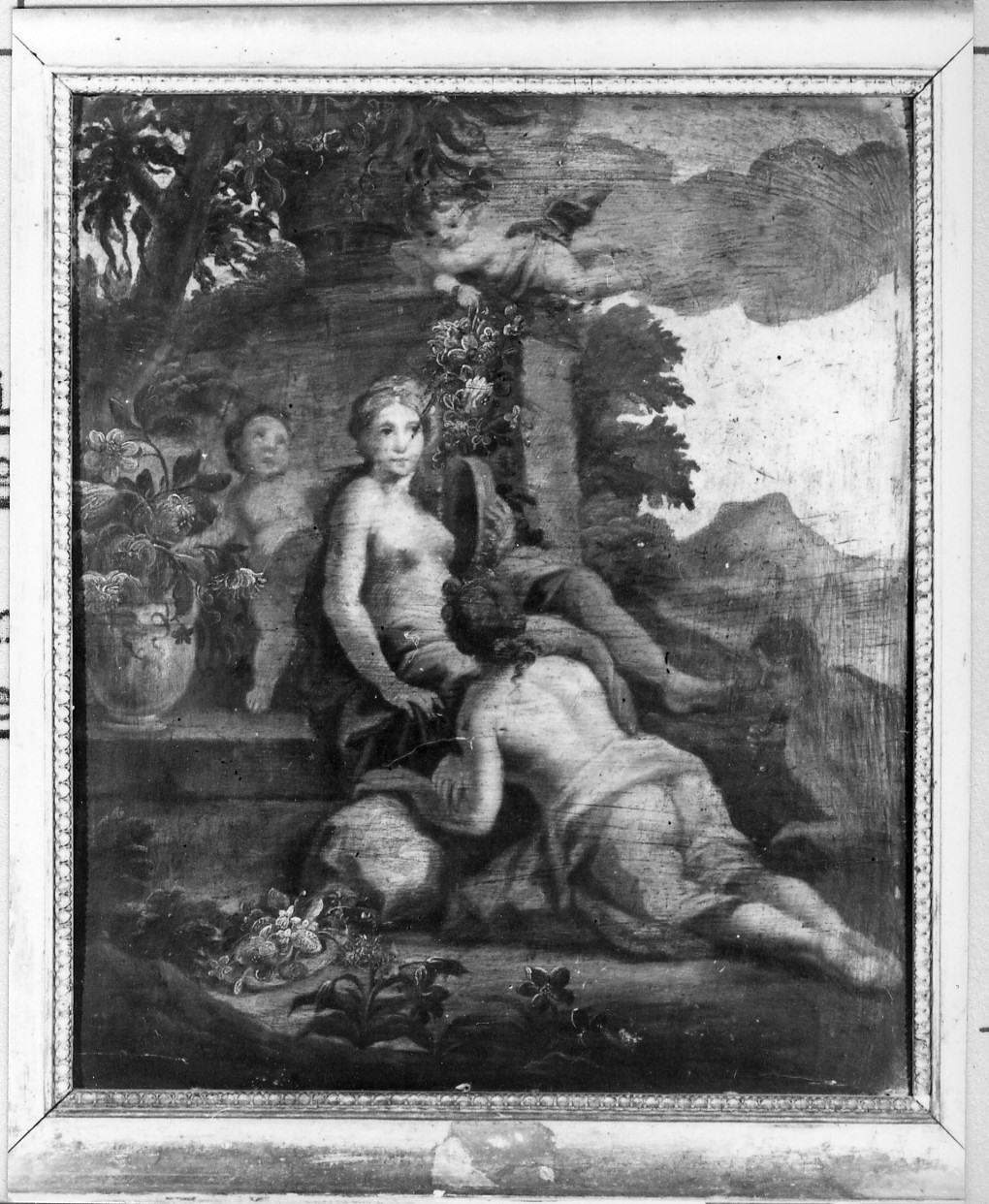 Venere e amorini (dipinto) - ambito piemontese (sec. XVIII)