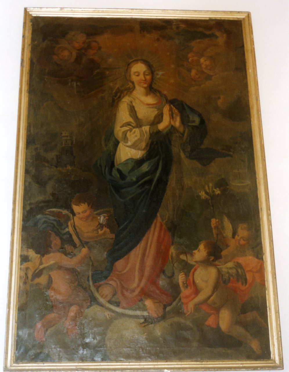 Madonna Immacolata (dipinto) - ambito sardo (sec. XVII)