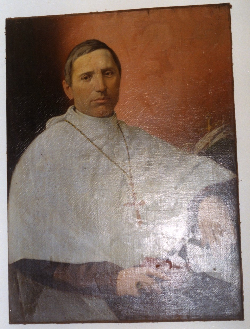 ritratto di un Padre Carmelitano (dipinto) - ambito sardo (prima metà sec. XIX)