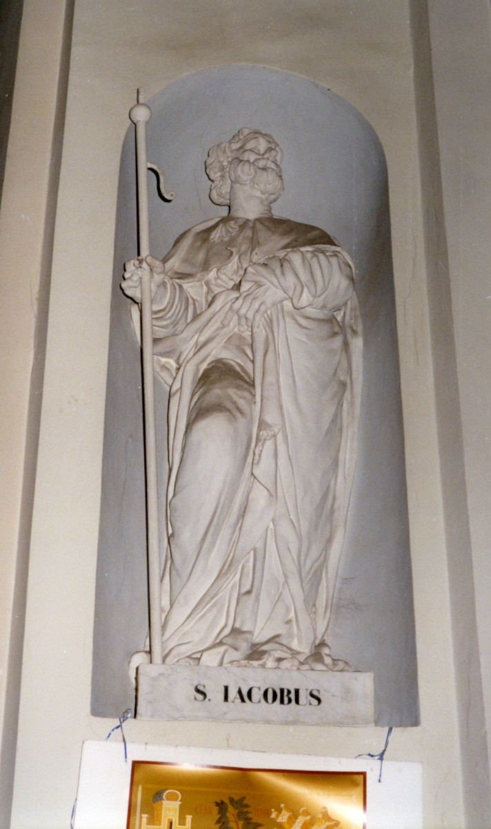 San Giacomo apostolo (statua) di Di Meglio Salvatore (sec. XIX)