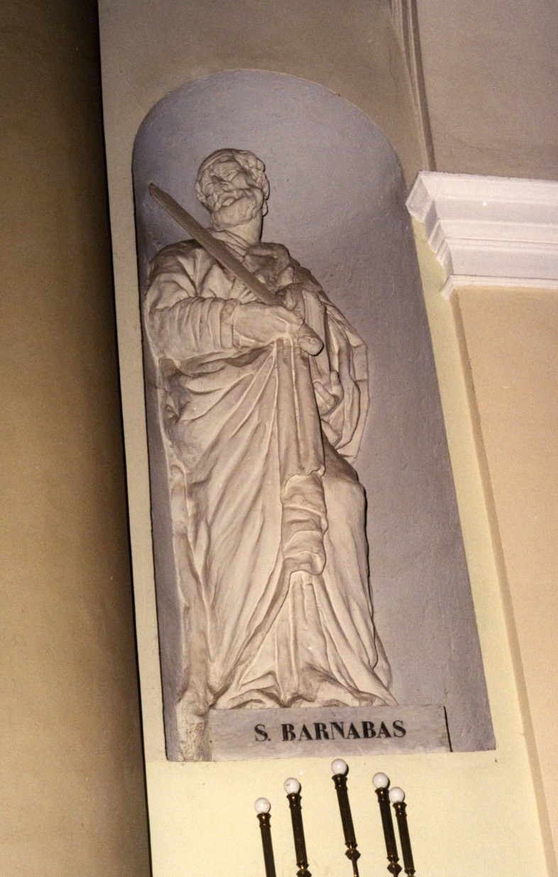 San Barnaba (statua) di Di Meglio Salvatore (sec. XIX)
